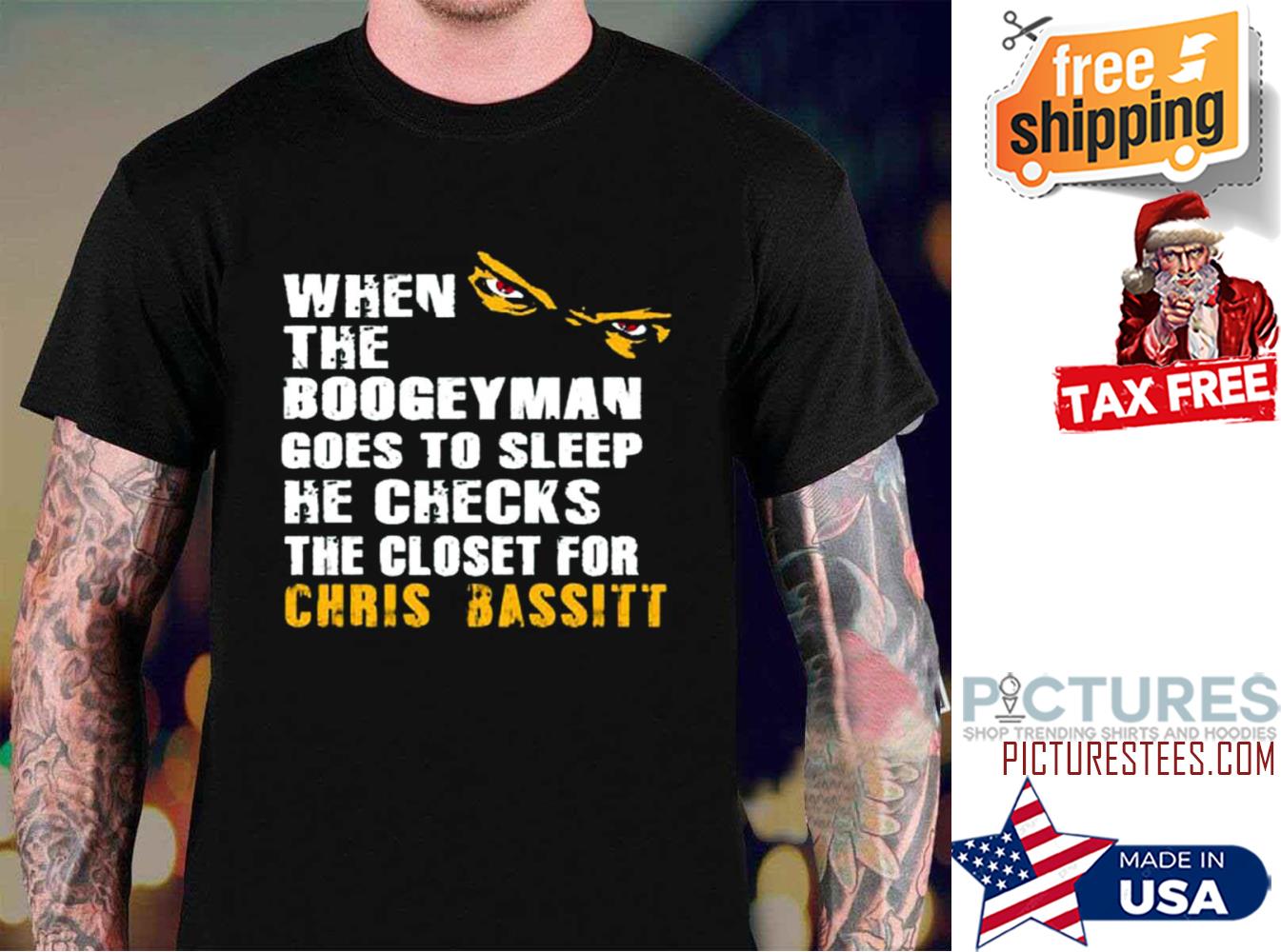 Chris Bassitt Boogeyman Oakland Baseball shirt