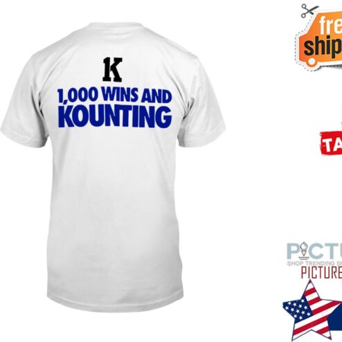 Coach K Granddaughter 1000 wins and knouting shirt