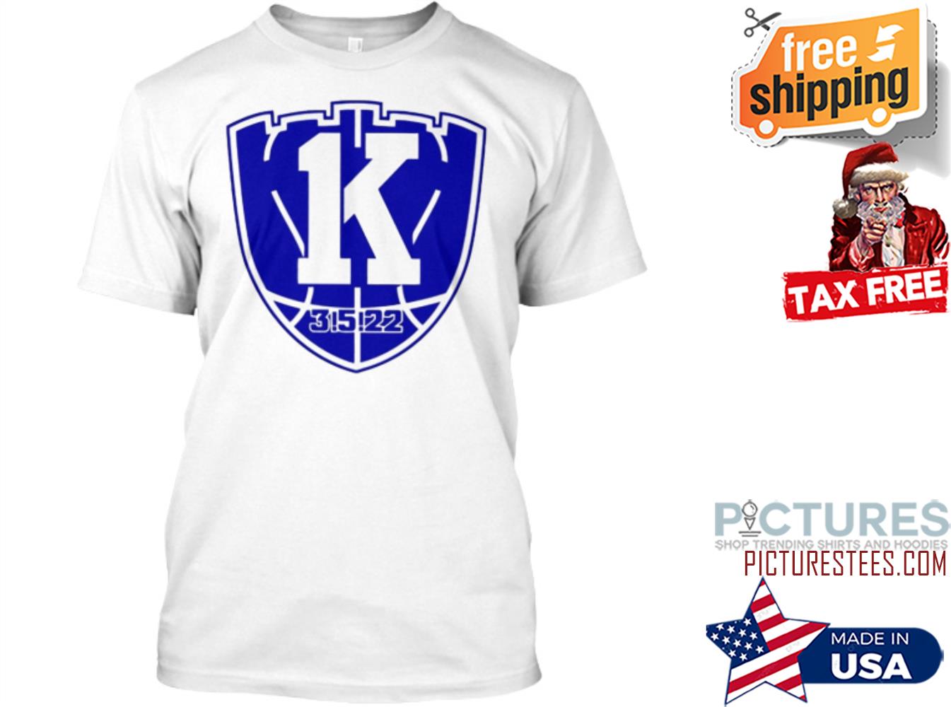 Coach K Granddaughter 3-5-22 shirt
