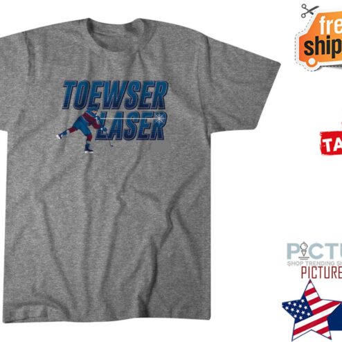 Devon Toews laser shirt