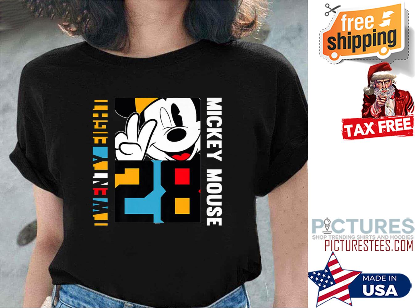 Disney Mickey Mouse 28 Years shirt