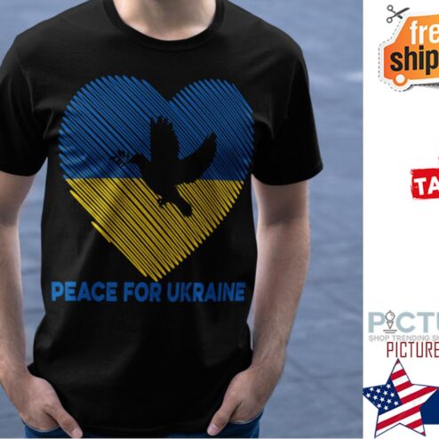 Dove love Peace for Ukraine Stop the War shirt