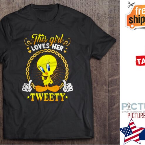 Duck this girl loves her Tweety shirt