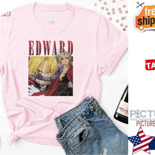 Edward Elric Anime Homage Fullmetal Alchemist shirt