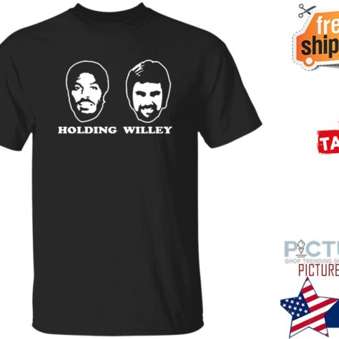 England’s Barmy Army Holding Willey Shirt
