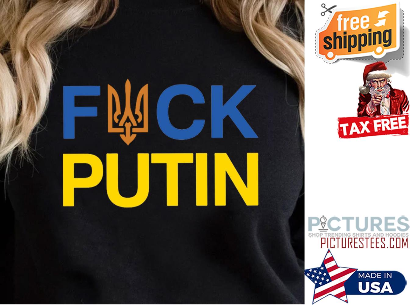 Fck Putin Support Ukraine shirt