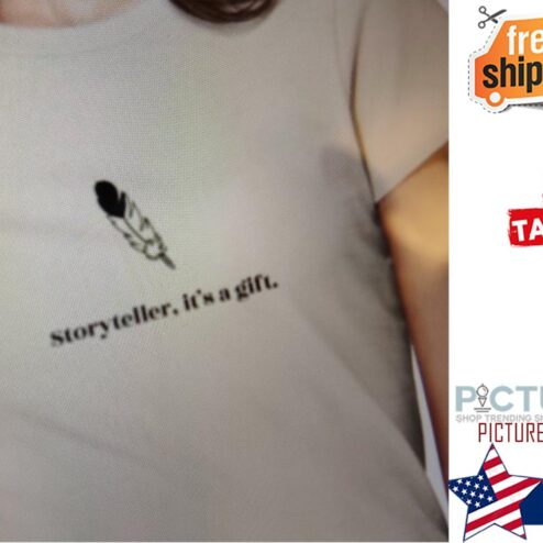 Feather storyteller it's a gift shirt