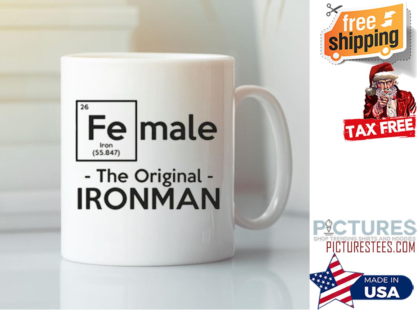 Female The Original Iron Man Mug Female The Original Iron Man Mug
