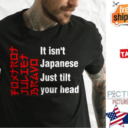 Foxtrot Juliet Bravo it isn't Japanese just tilt your head shirt