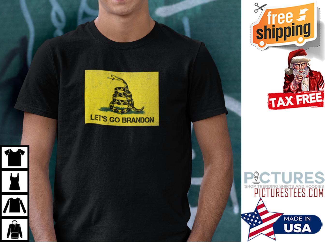 Gadsden Flag Let’s Go Brandon Shirt
