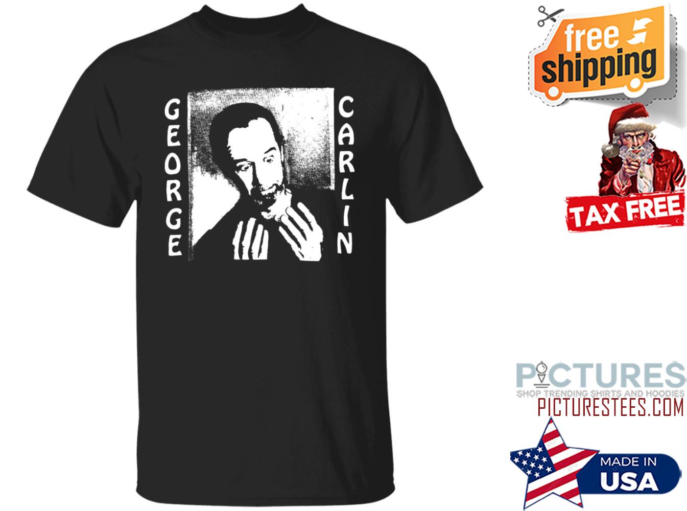 George Carlin It Only Hurts When I Think Shirt