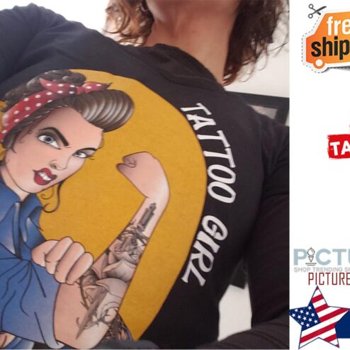 Girl Strong tattoo girl shirt
