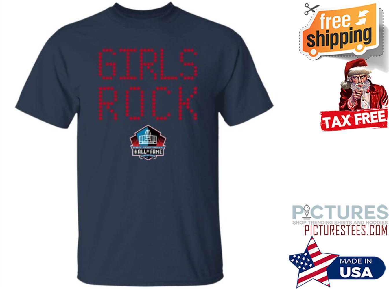Girls Rock Long Hall of Fame shirt
