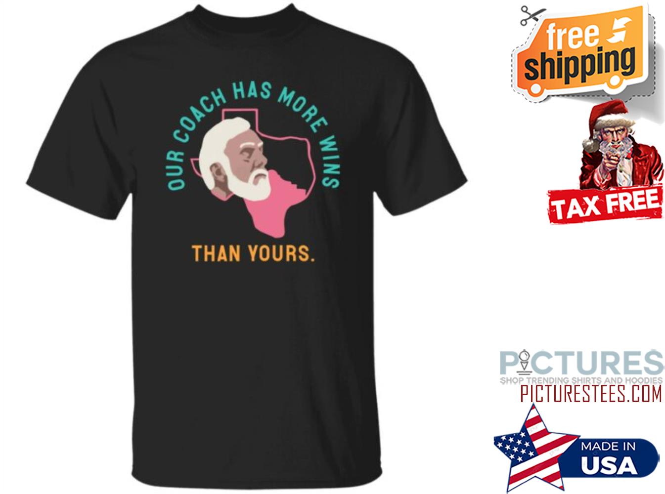Gregg Popovich Our Coach Has More Wins Than Yours shirt