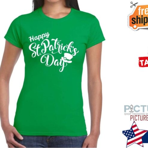 Happy St Patrick's Day Irish Lucky Shamrock shirt