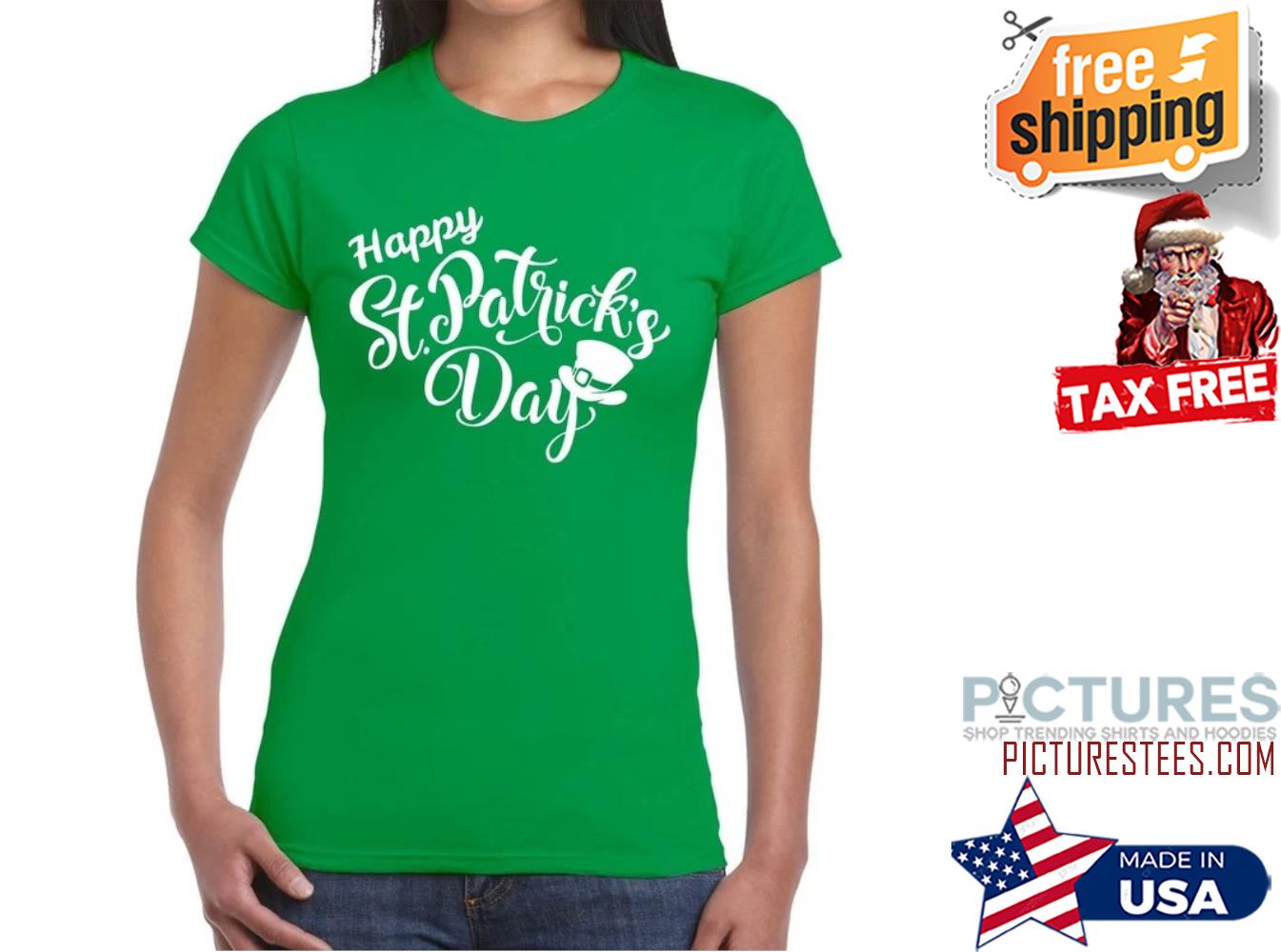 Happy St Patrick's Day Irish Lucky Shamrock shirt