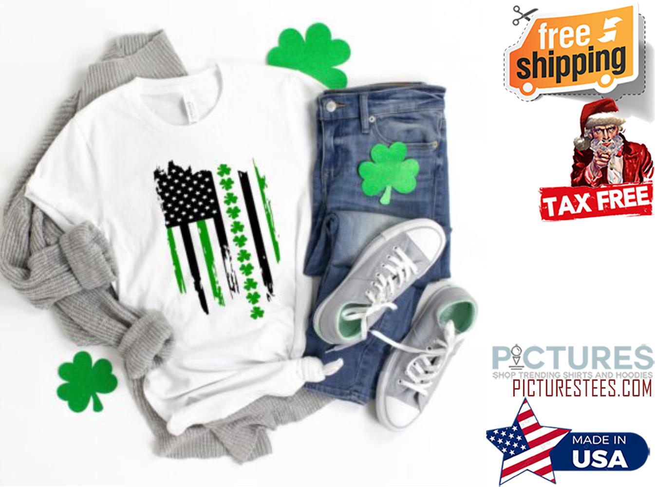 Happy St Patricks Day Shamrock Family Matching Shirt
