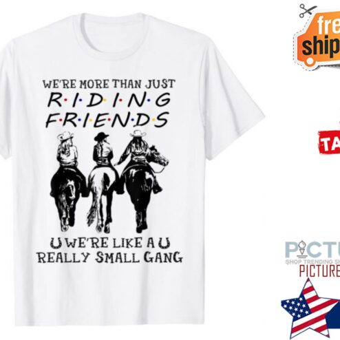 Horse Riding More Than Friends We’re Like A Small Gang shirt