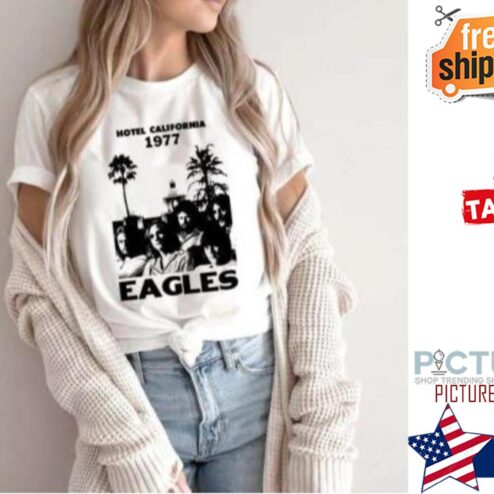 Hotel California 1977 The Eagles 2022 Tour T-Shirt