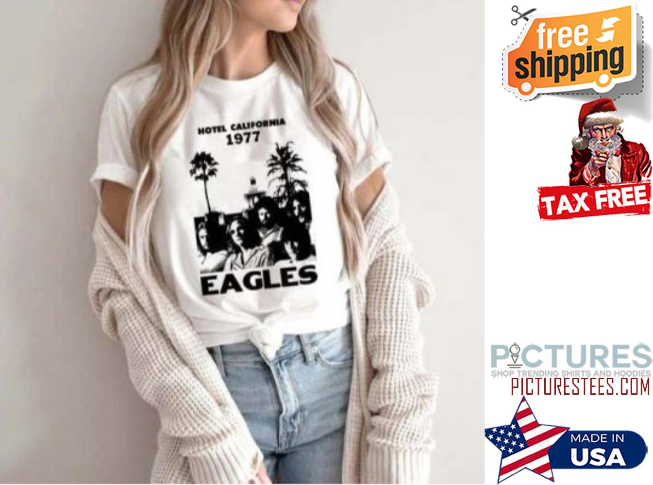Hotel California 1977 The Eagles 2022 Tour T-Shirt
