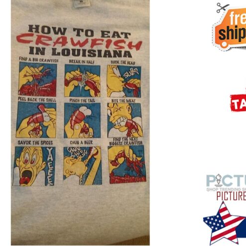 How to eat crawfish in louisiana shirt