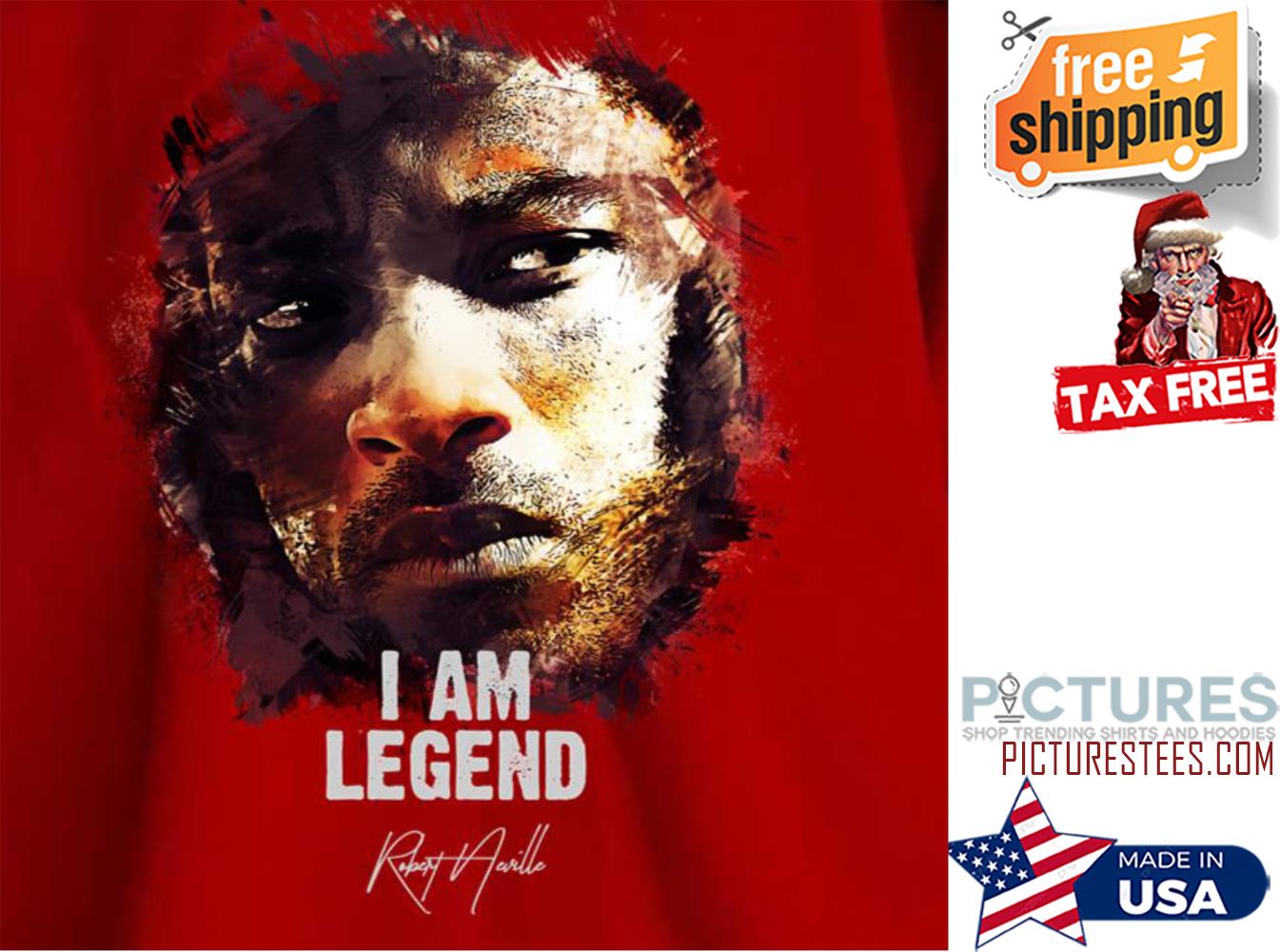 I Am Legend Robert Neville siganture shirt