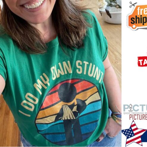 I do my own stunt retro sunset vintage shirt