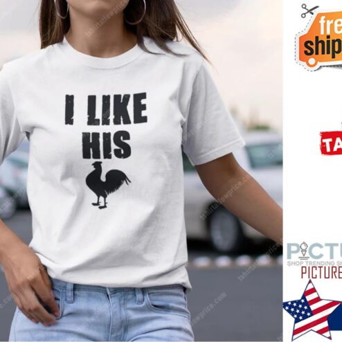 I Like His Cock Matching Couple Shirt