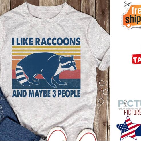 I like Raccoons and maybe 3 people vintage shirt