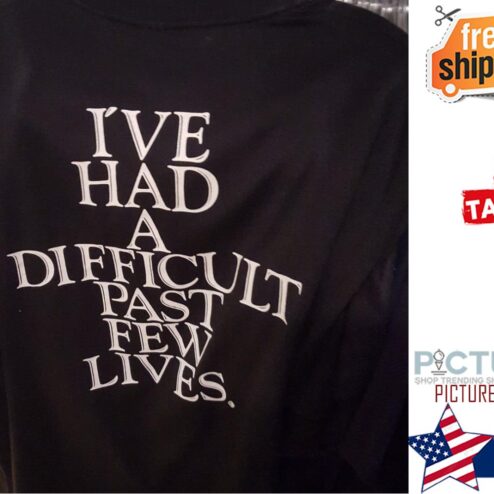 I've had a difficult past few lives shirt