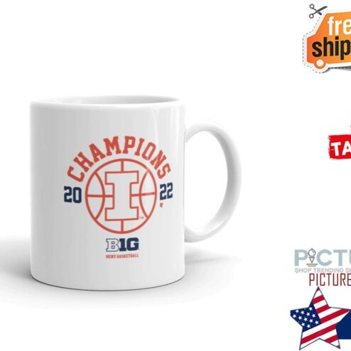 Illinois Men's Basketball Champions 2022 mug