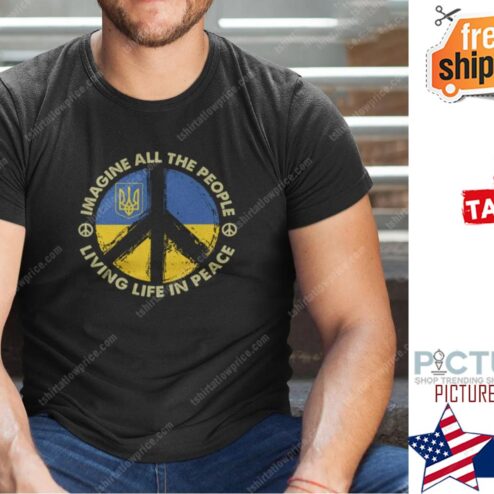 Imagine All The People Living Life In Peace Shirt