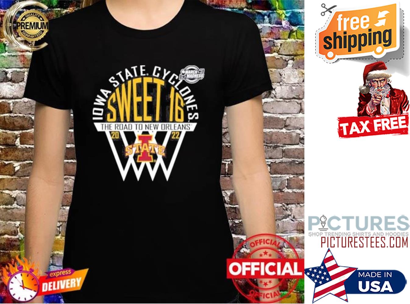 Iowa state sweet 16 shirt