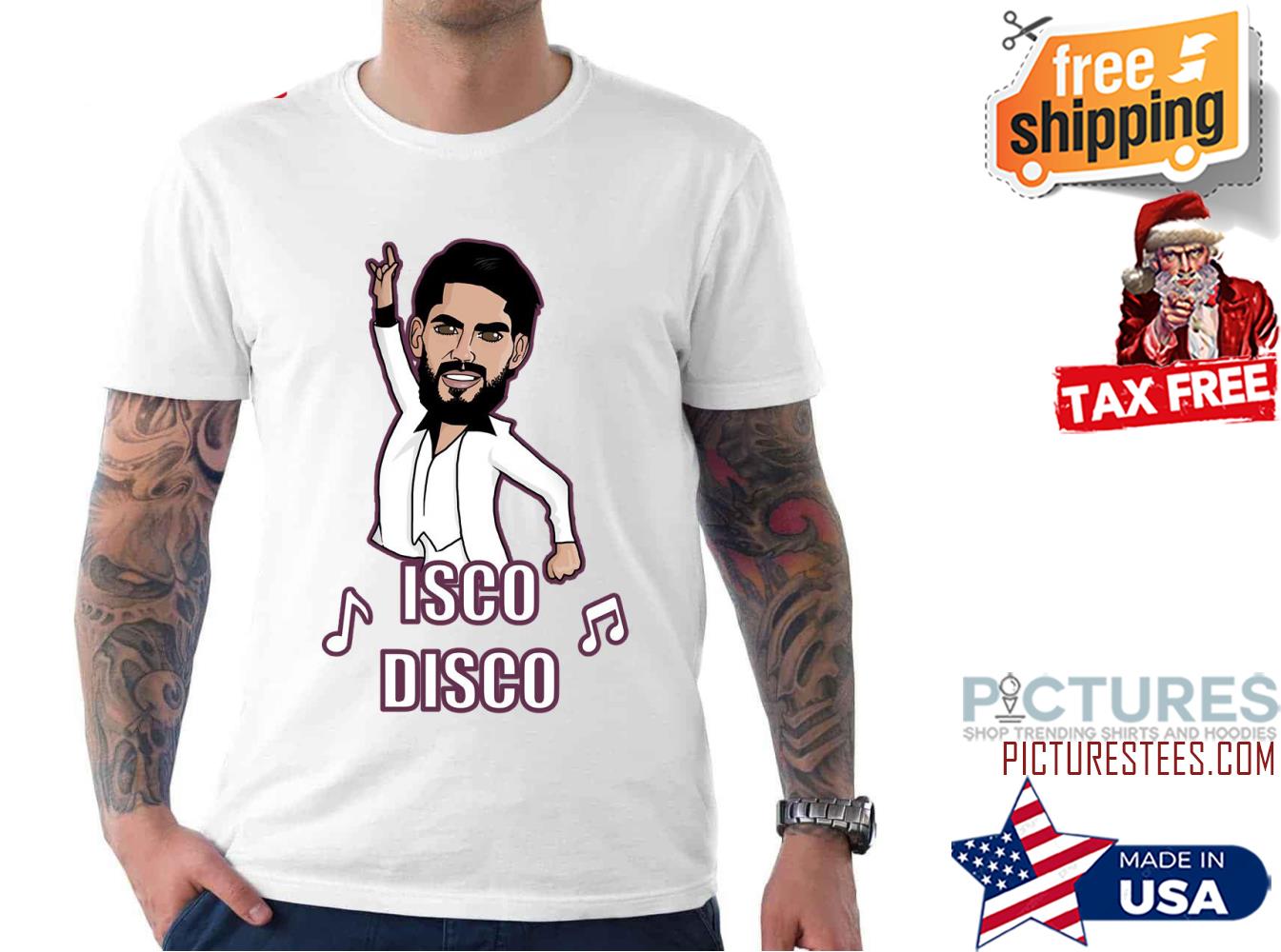 Isco Disco Real Madrid shirt