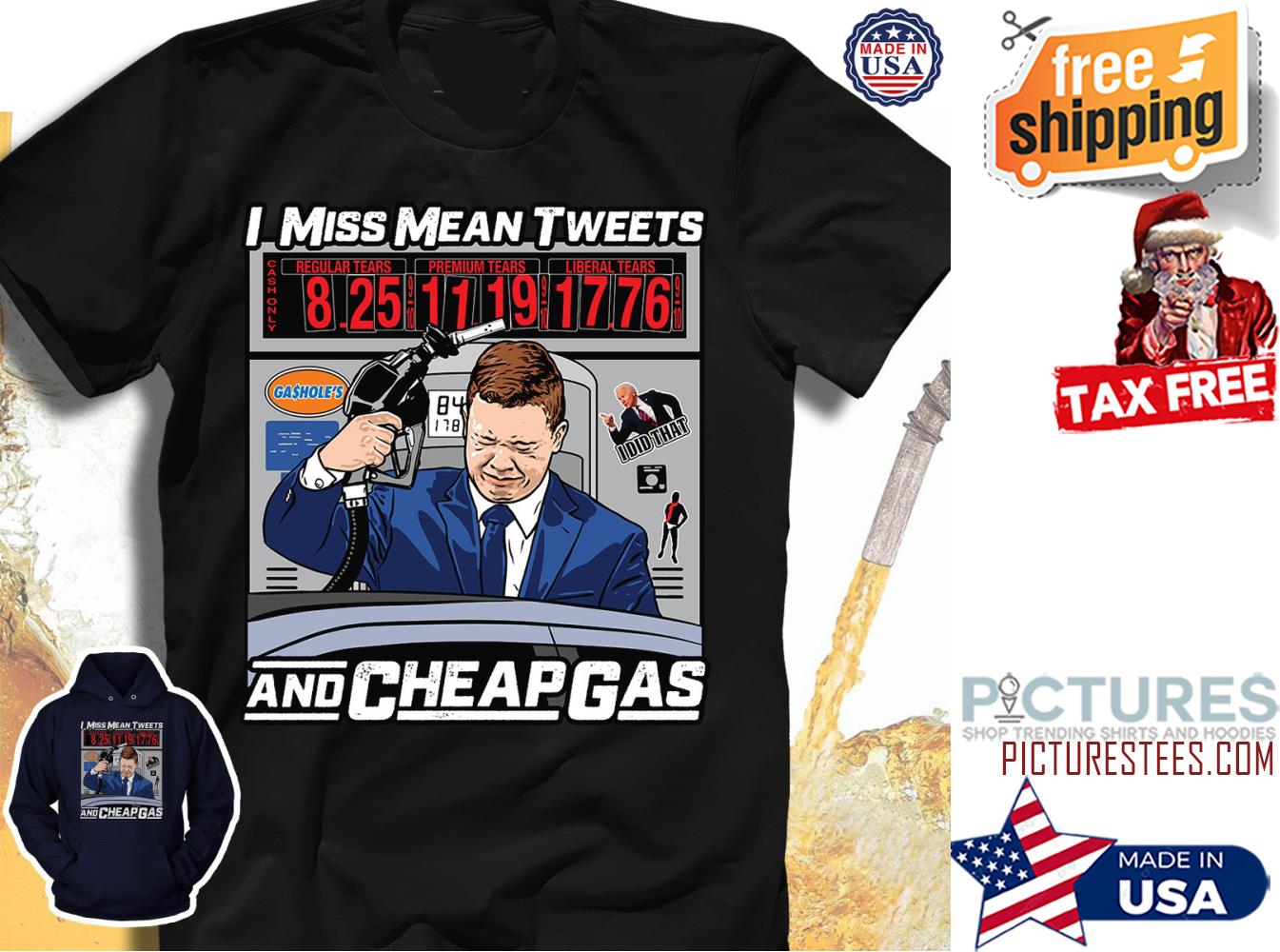 Joe Biden I miss mean tweets and cheap gas shirt
