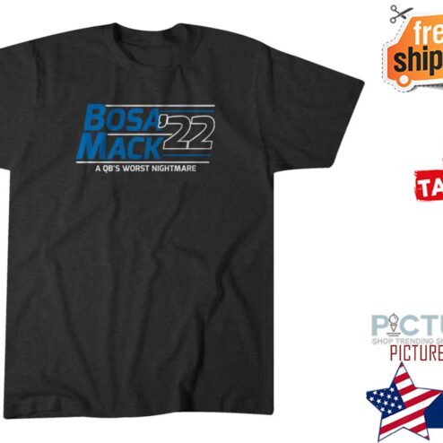 Joey Bosa and Khalil Mack 22 A Qb's Worst Nightmare shirt
