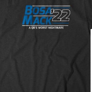 Joey Bosa and Khalil Mack 22 A Qb's Worst Nightmare s unisex, hoodie, sweatshirt Joey Bosa and Khalil Mack 22 A Qb's Worst Nightmare s unisex, hoodie, sweatshirt