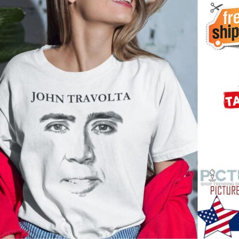 John Travolta Nicolas Cage Shirt