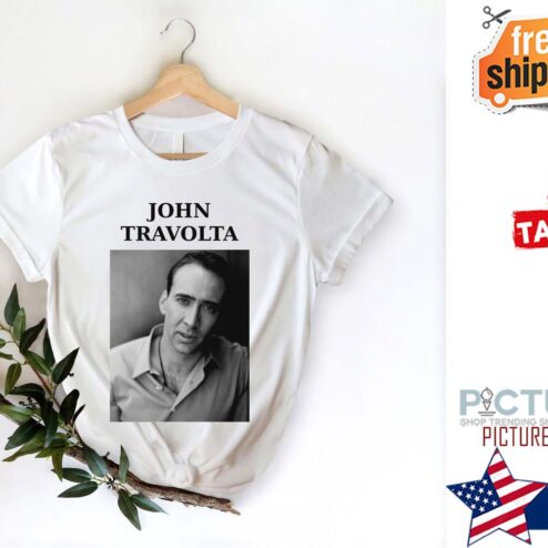 John Travolta Nicolas Cage The Adam shirt