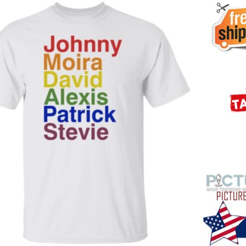 Johnny Moira David Alexis Patrick Stevie LGBT Shirt