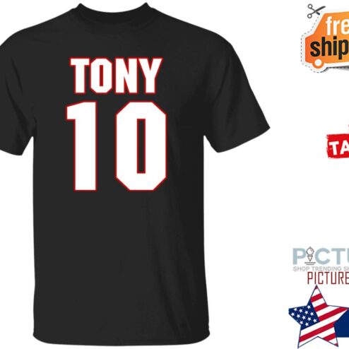 JuJu Gotti Wearing Tony 10 shirt