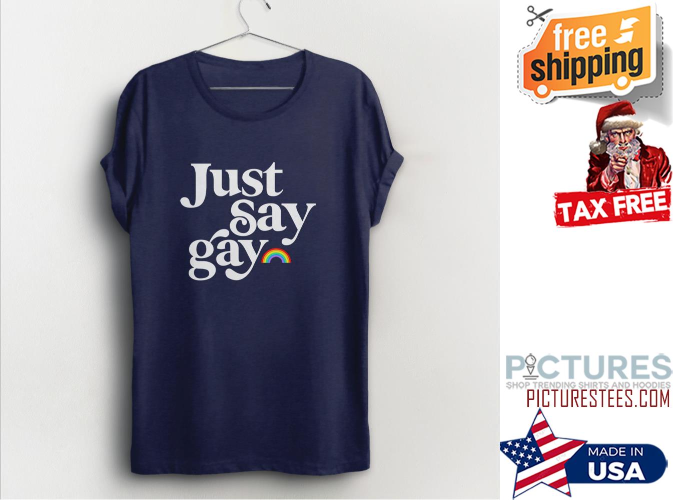 Just Say Gay Florida Bill LGBTQ Shirt