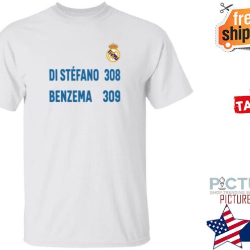 Karim Benzema Di Stefano 308 Benzema 309 Real Madrid Shirt