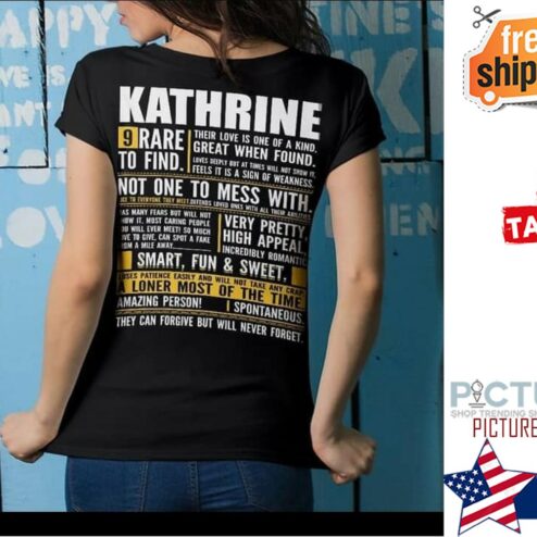 Kathrine 9 rare to find not one to mess with smart fun and sweet shirt