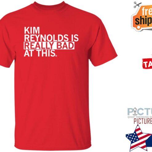 Kim Reynolds Is Really Bad At This Shirt