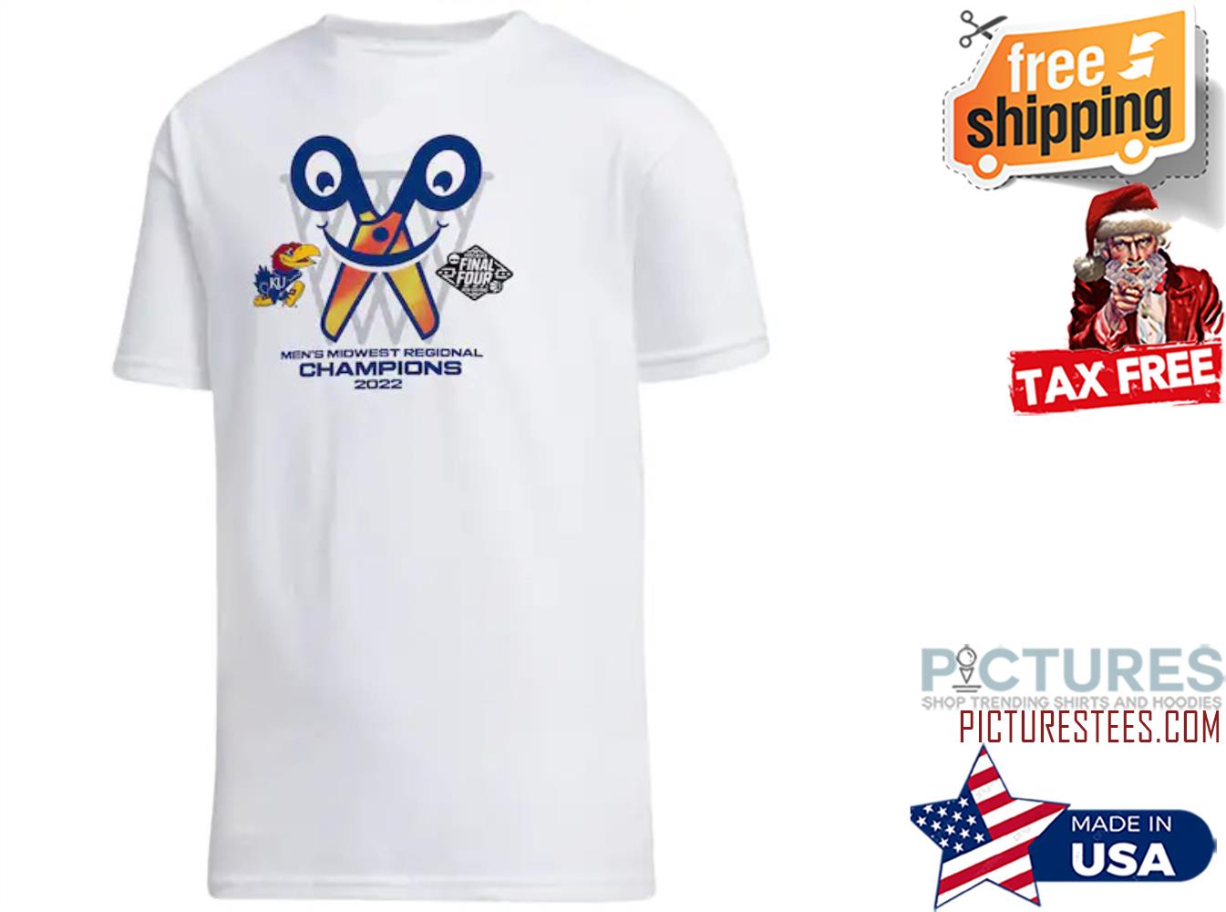 KU final four men's midwest regional champions 2022 NCAA shirt