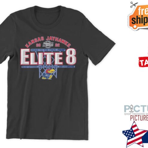KU Kansas Jayhawks 2022 Road to the Final Four NCAA division I men's basketball Championship shirt