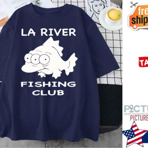 La River Fishing Club Three Eyed Fish shirt