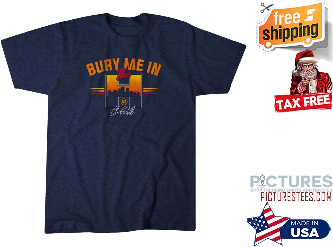 LANCE MCCULLERS JR Bury me in the number 43 signature shirt