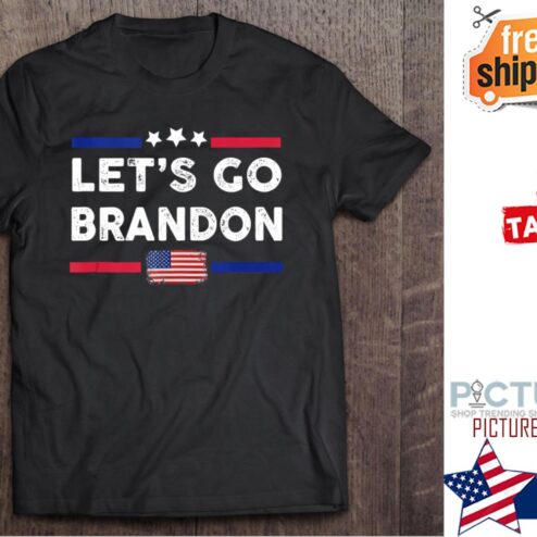 Let’s Go Brandon Us Flag shirt